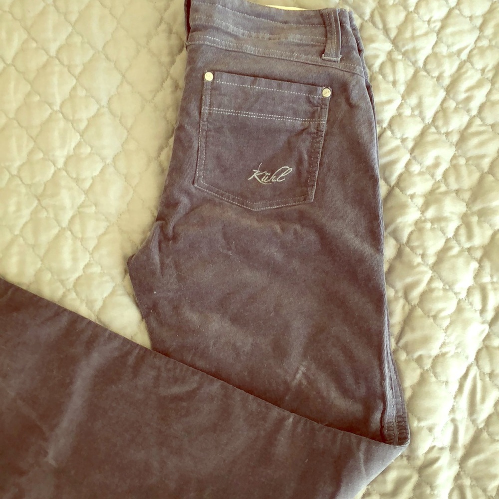 KUHL like new dark gray courderoy 4